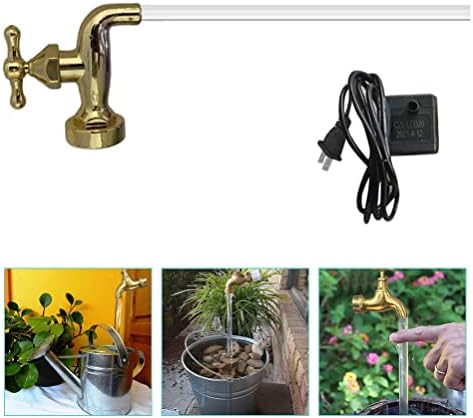 YARNOW USB Faucet Fountain for Outdoor Decor