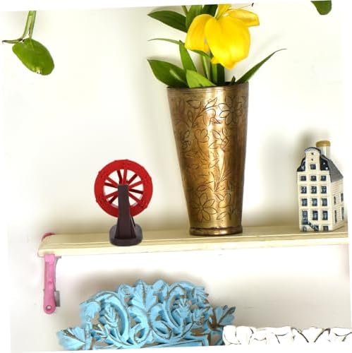 Zerodeko Mini Water Wheel Fountain Decor Prop