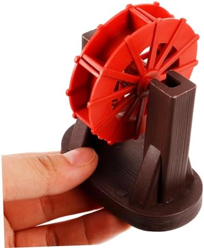 Luxshiny DIY Water Wheel Model for Garden and Aquarium