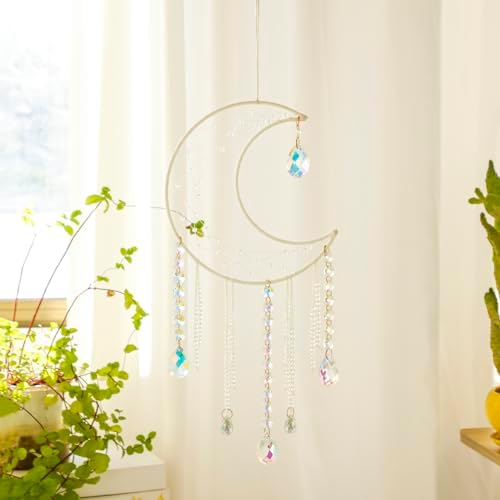 Artilady Crystal Dream Catcher Wall Decor