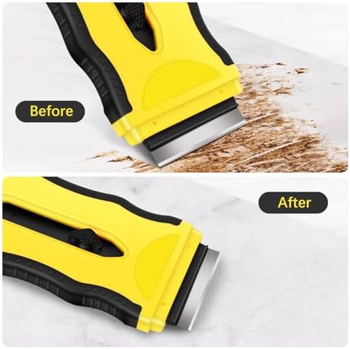 DEKEones 2-in-1 Scraper Tool with 5Pcs Plastic and 5Pcs Metal Blades