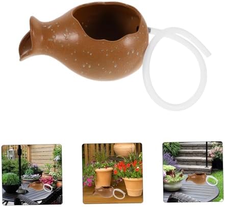 Mini Ceramic Spitter Fountain for Indoor Outdoor Use