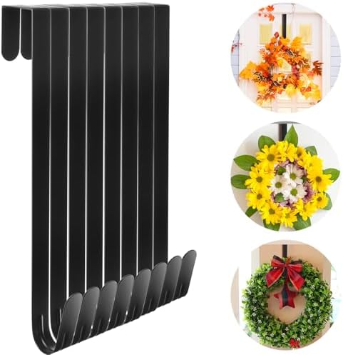 Ferraycle 8 Pcs 15 Inch Wreath Hanger for Front Door