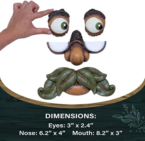 Tree Faces Decor - Funny Outdoor Garden Statue