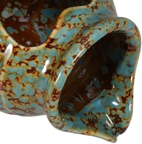 GANAZONO Ceramic Waterfall Jar Fountain Decor