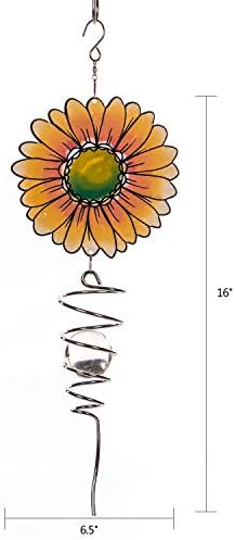 18 Inch Wind Spinner Sunflower Garden Decor Ornament