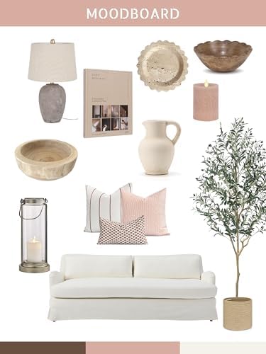 Crumbs Home Modern Farmhouse Fall Linen Throw Pillow Cover