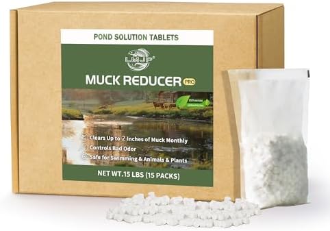 LMJP Muck Reducer 15LB Tablets for Ponds and Lakes