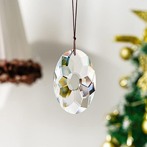 YU FENG 35in Crystal Prism Suncatcher for Windows