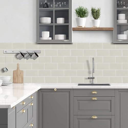 STICKGOO 10-Sheet Subway Tile Peel and Stick Backsplash