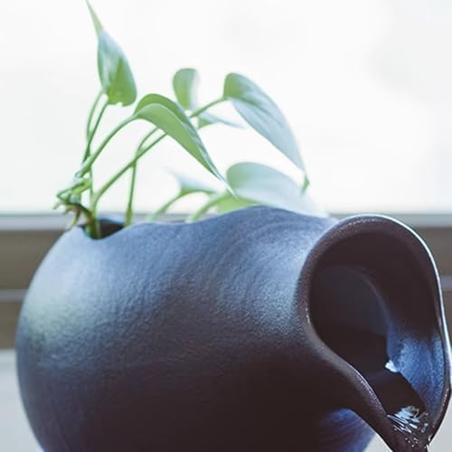 JKGHK Pond Spitters for Small Ponds Open Top Ceramic Water Fountain