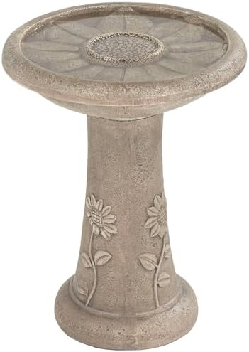 John Timberland Missy Fleur Birdbath Fountain