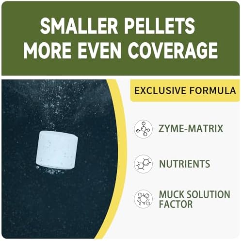 LMJP Muck Reducer 15LB Tablets for Ponds and Lakes
