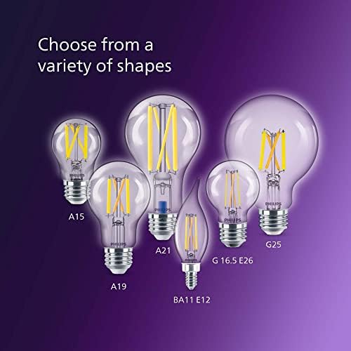 Philips 40W LED BA11 E26 Frosted 3-Pack Bulbs