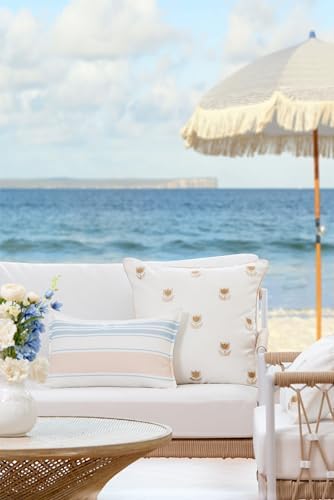 Hofdeco Premium Coastal Throw Pillow Cover 20x20