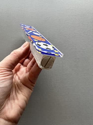 Childrens Mezuzah Scroll Case Acrylic Aluminum