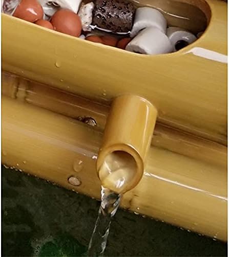 Bamboo Fountain Outdoor Garden Decoration with Water Pump