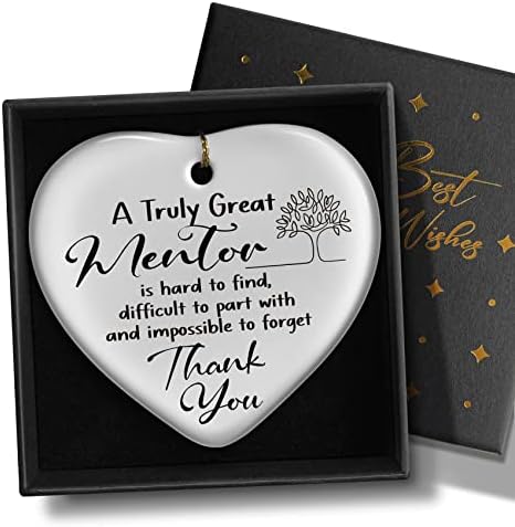YZEXEZY Mentor Appreciation Gift Ornament