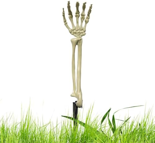 Realistic Halloween Skeleton Yard Stake - Waterproof and Durable