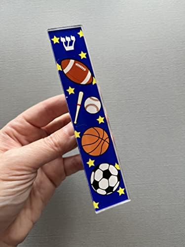 Childrens Mezuzah Scroll Case Acrylic Aluminum