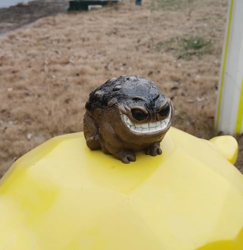 Funny Monster Frog Obese Toad Garden Statue