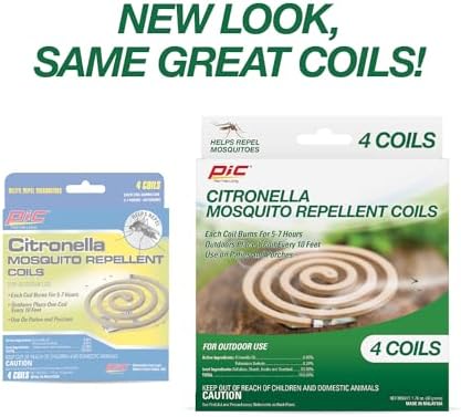 PIC CIT-COIL-4 Mosquito Repellent Coils