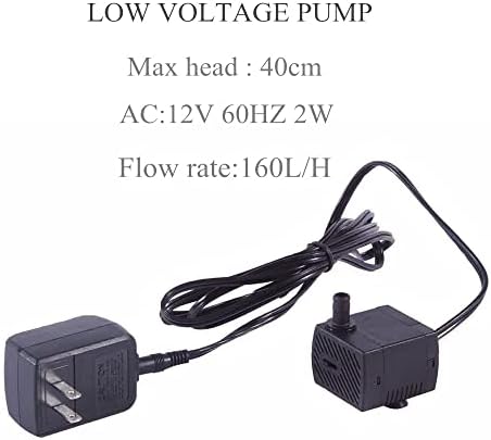 Tabletop Fountain Submersible Water Pump 2 Watts