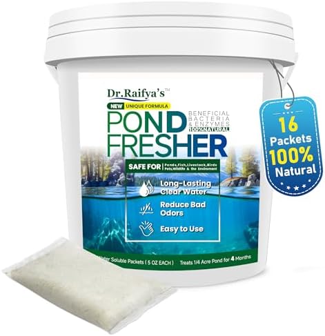 Dr Raifyas Pond Fresher 16 Packets Water Treatment