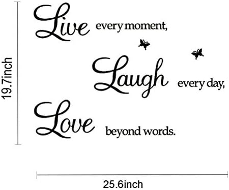 Rertcioph Motivational Wall Decals for Family and Home Inspiration