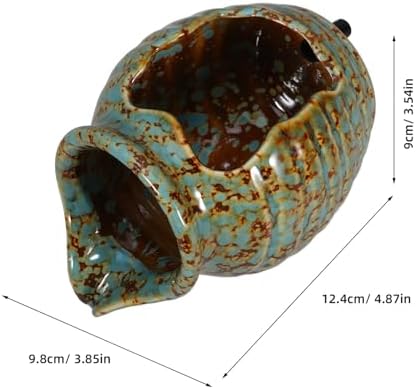 GANAZONO Ceramic Waterfall Jar Fountain Decor