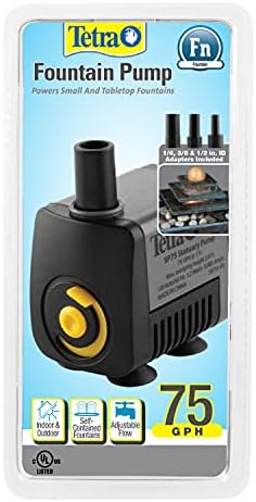 Tetra Pond Statuary Pump 75 GPH for Small and Tabletop Fountains