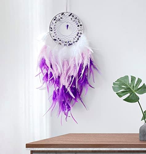 Purple Dream Catchers Handmade Wall Art