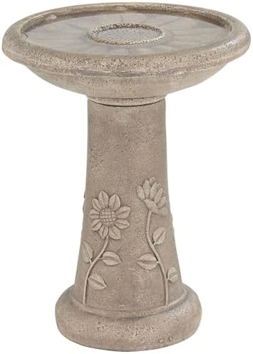 John Timberland Missy Fleur Birdbath Fountain