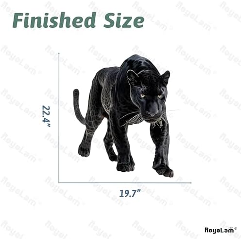 Lifelike Panther Wall Decal for Baby Nursery Room Decor