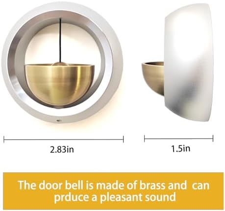 Cizenal Shopkeepers Bell Door Chime Silver