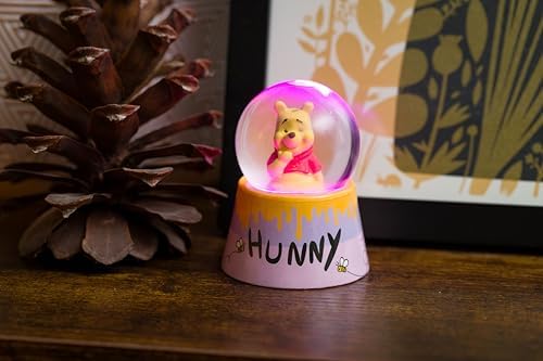 Silver Buffalo Disney Winnie The Pooh Snow Globe Light Up 45mm