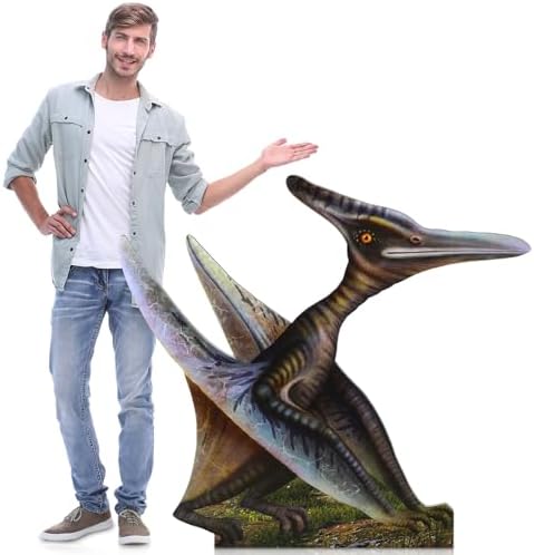 Colingmill 4ft Quetzalcoatlus Dinosaur Cutout Standup Decoration