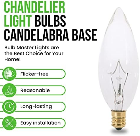 BULBMASTER 15 Watts Decorative Light Bulbs Pack of 12