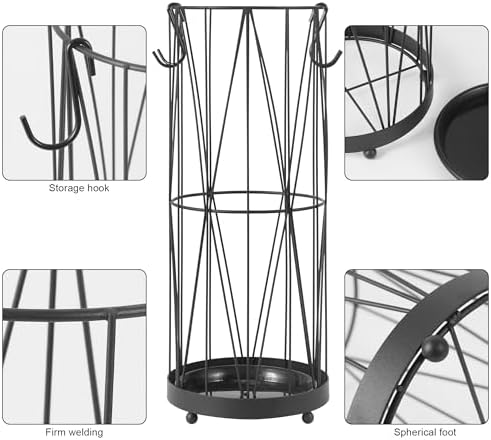 KitchenGenie Umbrella Holder for Entryway