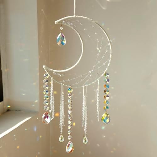Artilady Crystal Dream Catcher Wall Decor