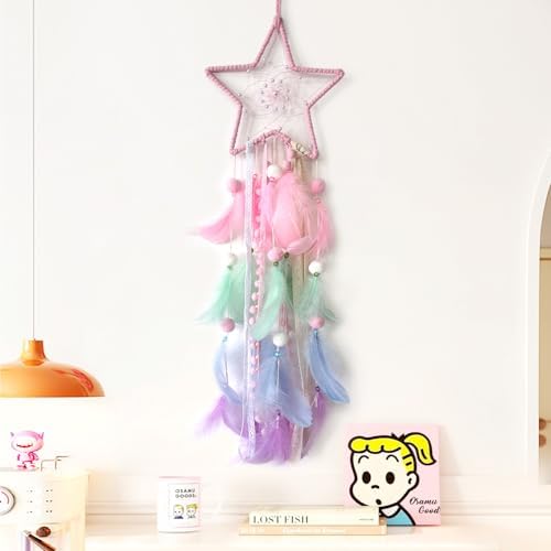 3 Pcs Sun Moon Star Dream Catcher Wall Decoration