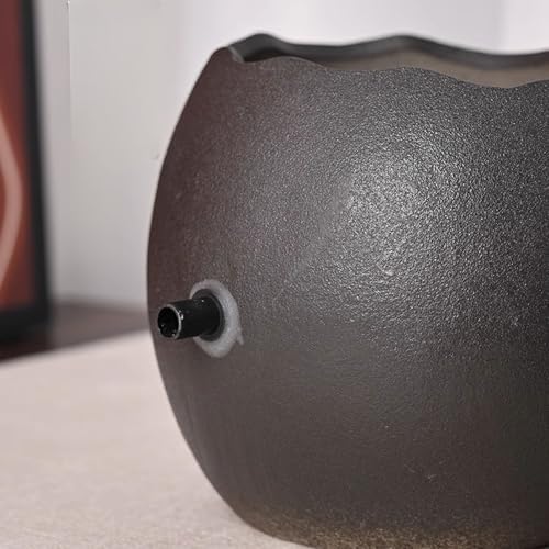JKGHK Pond Spitters for Small Ponds Open Top Ceramic Water Fountain