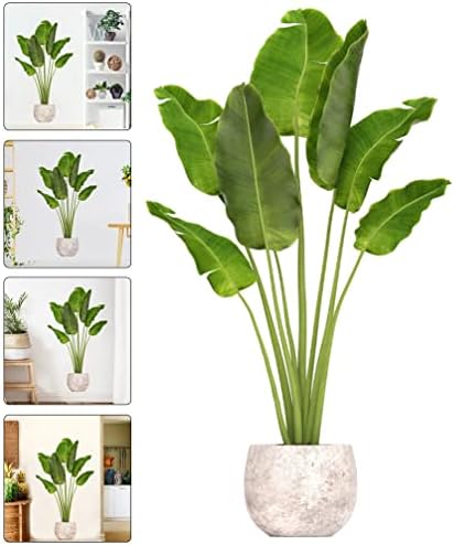 VOSAREA 3D Potted Plant Wall Decals Removable DIY Art