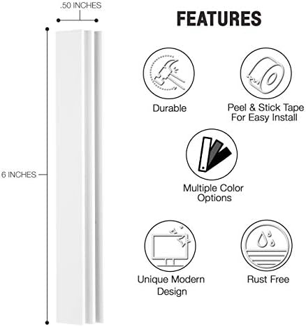 AS Mezuzot Aluminum Mezuzah Case Door Decor
