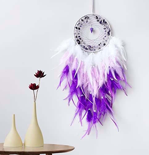 Purple Dream Catchers Handmade Wall Art