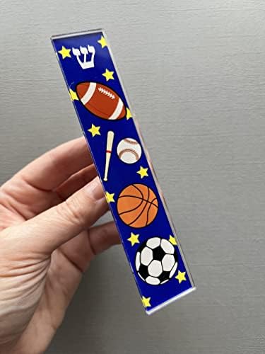 Childrens Mezuzah Scroll Case Acrylic Aluminum