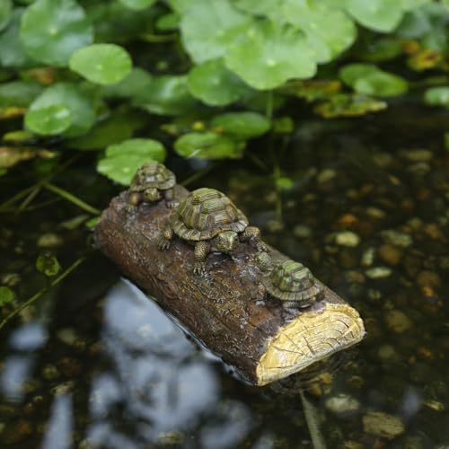Generic Three Turtle Floating Sculptures Pond Decoration