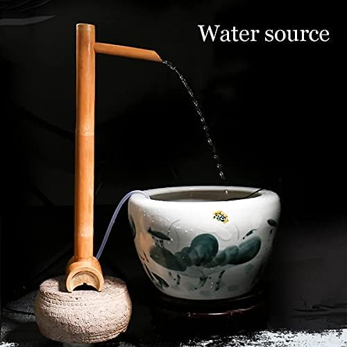 Bamboo Water Fountain for Garden Decor