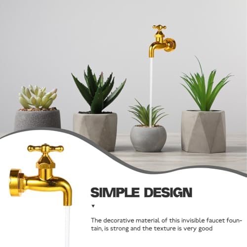 Happyyami Invisible Floating Water Fountain Decor for Yard