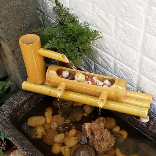 UNbit 50cm Bamboo Fountain Outdoor Garden Decor